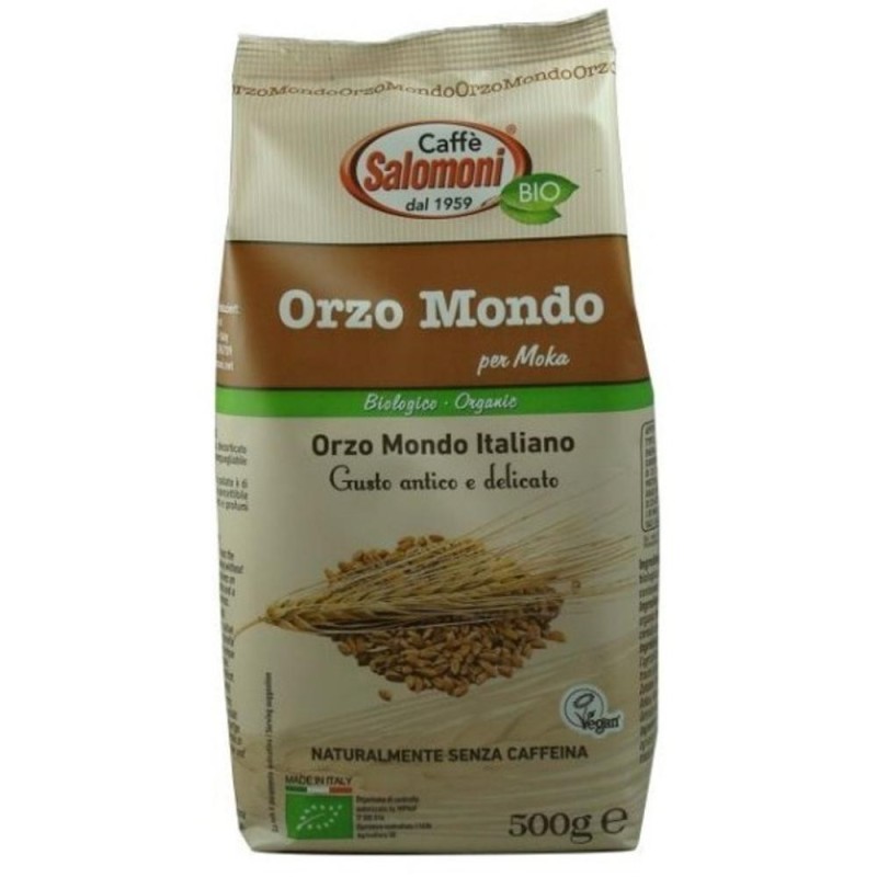 Bautura din Orz Bio Prajit, fara Cofeina, 500 g, Caffe Salomoni