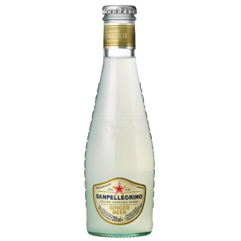 Bautura Racoritoare San Pellegrino Ginger Beer, Sticla, 200 ml