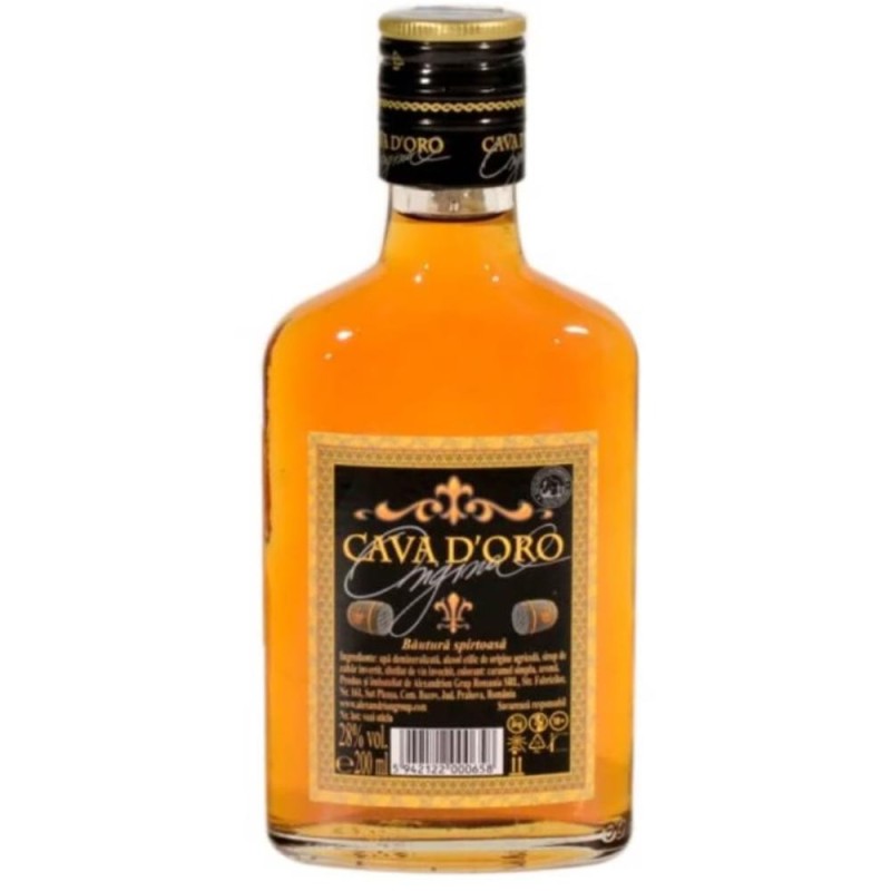 Bautura Spirtoasa Cava D'oro, 28% Alcool, 200 ml