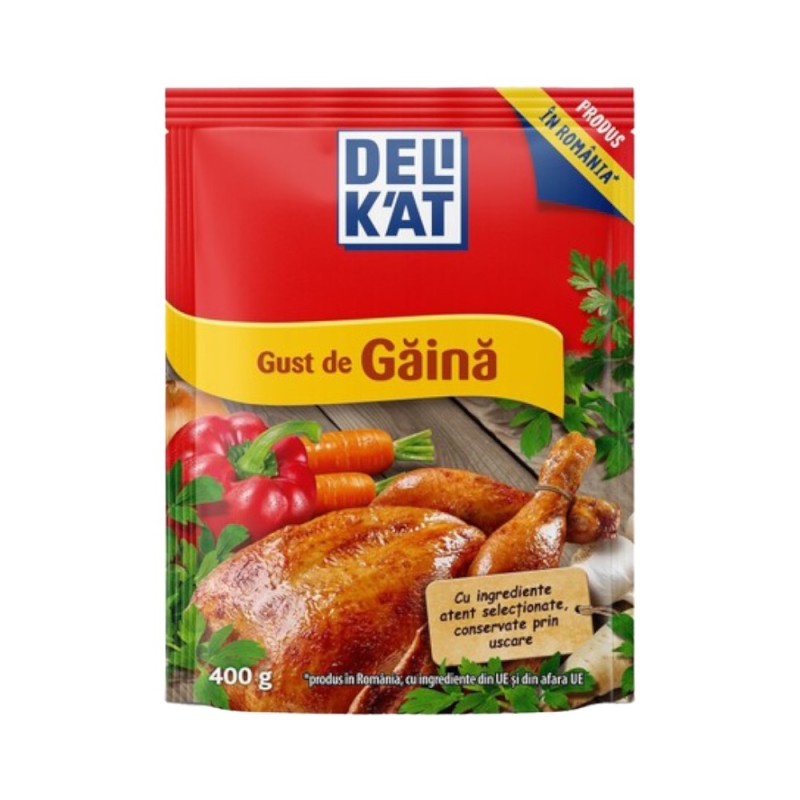 Baza pentru Mancare cu Gust de Gaina, Delikat 400 g