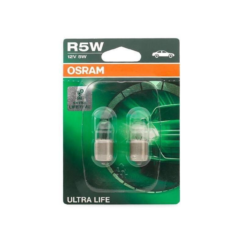 Bec Auto Osram 2825-02B 5W 12V W2.1 X 9.5D Bli2