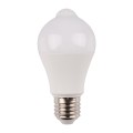 Bec cu Led cu Senzor Pir A60 Well, 10W / 60W, 810 lm, 25000 Ore, 4000K, Lumina Naturala