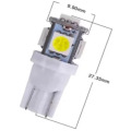 Bec LED Off Road: 5050 5 Smd/12V/3W/500Lm/Ip65, Rezistent la Apa, Smart Heater