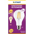 Bec Led Start Mat Clasic A, E27, 13W / 100W, 1510 lm, 30000 Ore, Lumina Calda