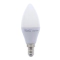 Bec LED Tip Lumanare E14 7W 230V, Lumina Calda, Well