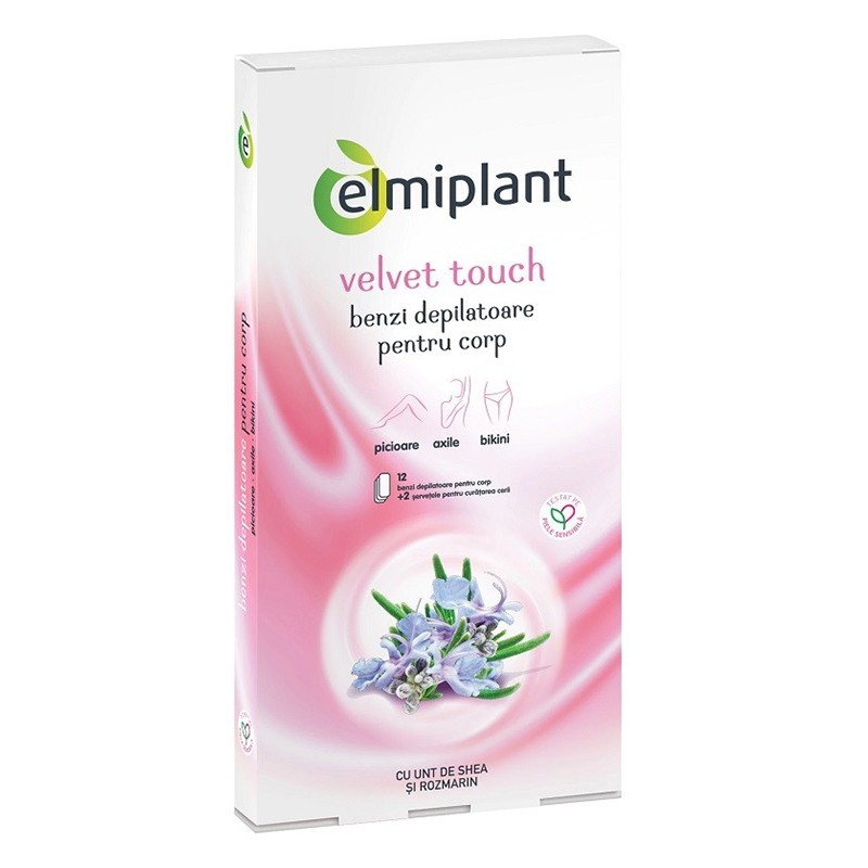 Benzi Depilatoare pentru Corp Elmiplant x 12 Bucati