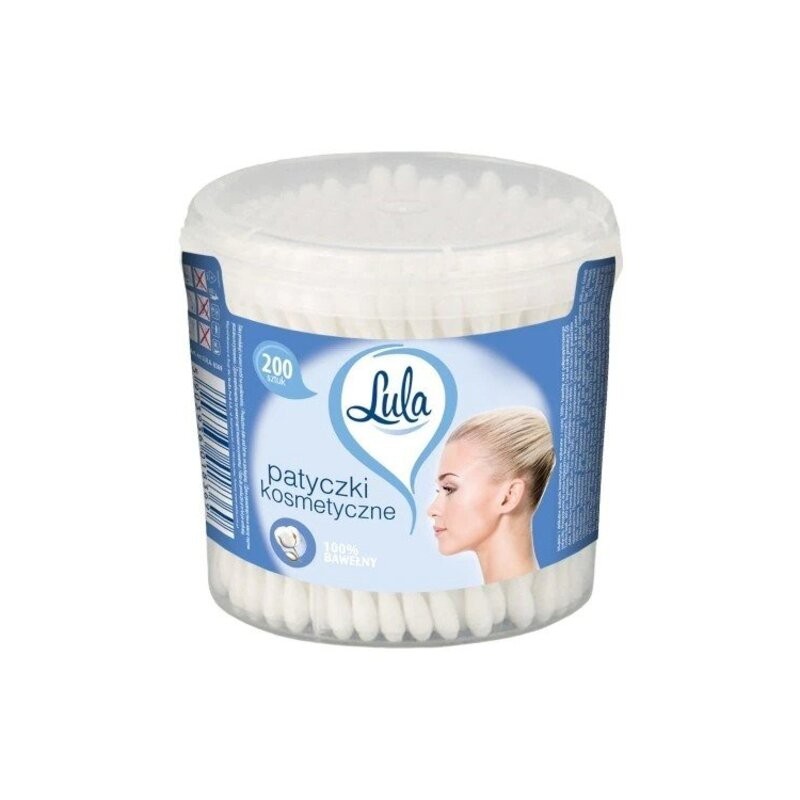 Betisoare Igienice Lula Bio 200 Bucati / Cutie