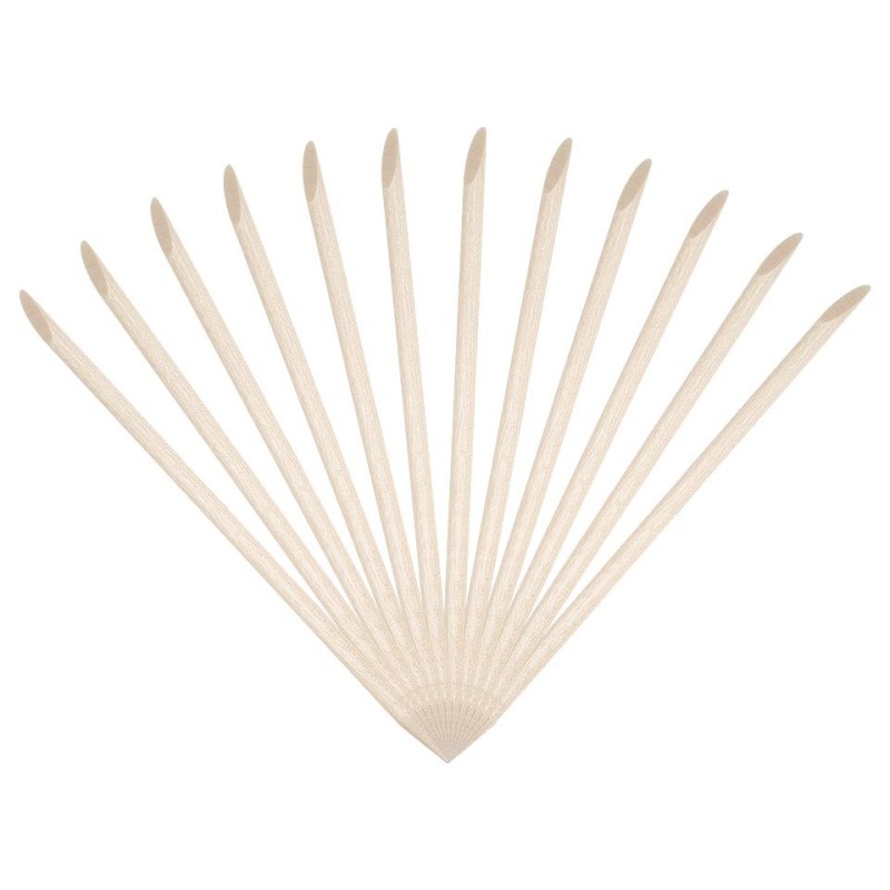 Betisoare Portocal pentru Cuticule SensoPRO Milano - Set 12 Bucati