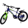 Bicicleta pentru copii, Albastra, Suspensie, Marime Roti 20 Inch, Splendor