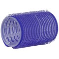 Bigudiuri Velcro din Plastic, 40 mm, Mov, pentru Bucle si Volum, 12 Bucati
