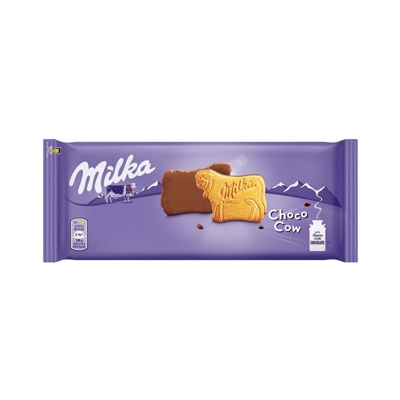 Biscuiti cu Ciocolata, Milka Choco Cow, 120 g