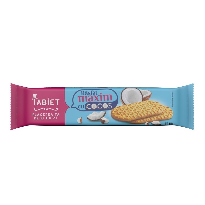 Biscuiti cu Cocos, Tabiet, 110 g