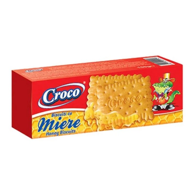 Biscuiti cu Miere Croco Petit Beurre, 100 g