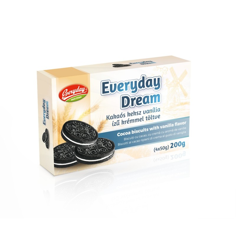 Biscuiti din Cacao cu Vanilie, Everyday Dream, 200 g