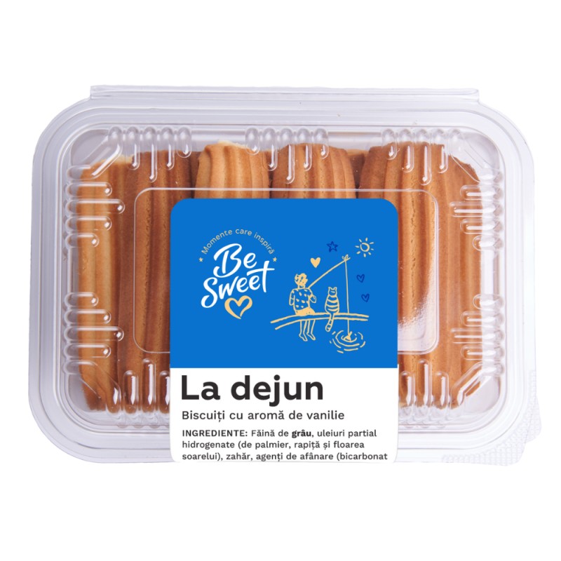 Biscuiti La Dejun, BeSweet, 250g