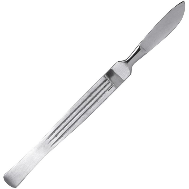 Bisturiu Monobloc din Otel Inoxidabil 15 cm, Resterilizabil, Prima