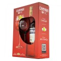 Bitter Campari + 1 Pahar 25% Alcool, 0.7 l