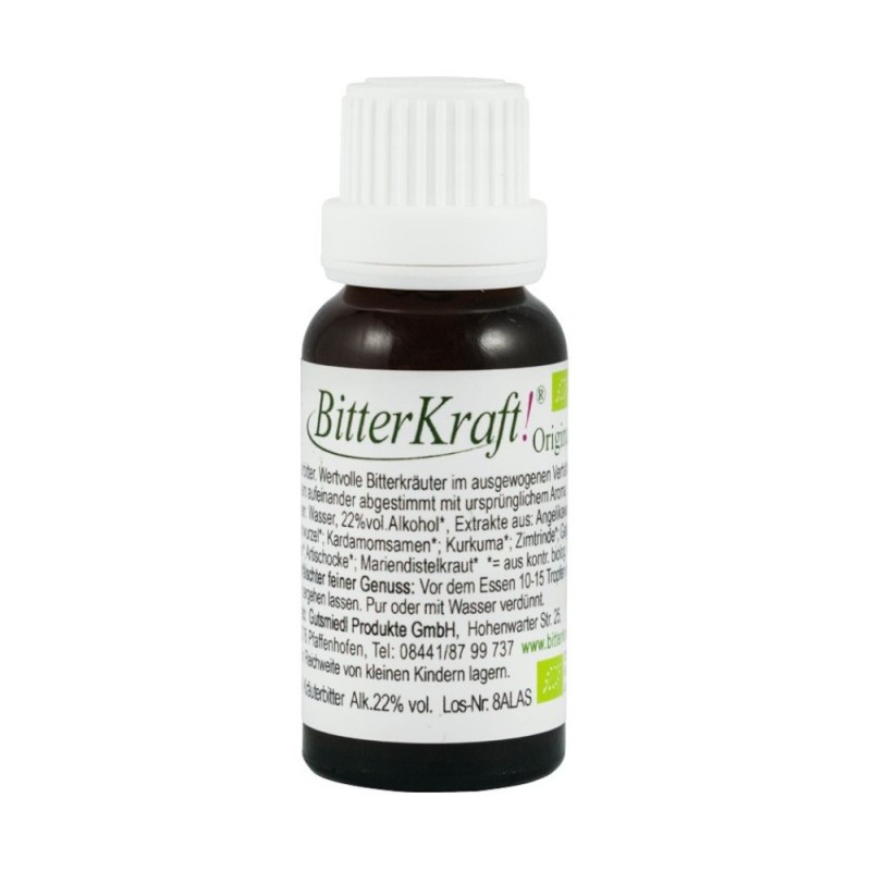 Bitter Kraft Original, Bio, 20 ml Hildegard von Bingen