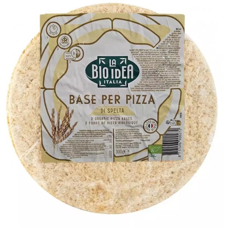 Blat de Pizza Bio din Grau Spelta, 300 g, Bio Idea