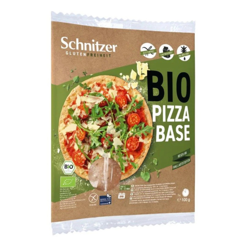 Blat de Pizza Bio fara Gluten, Schnitzer, 140 g