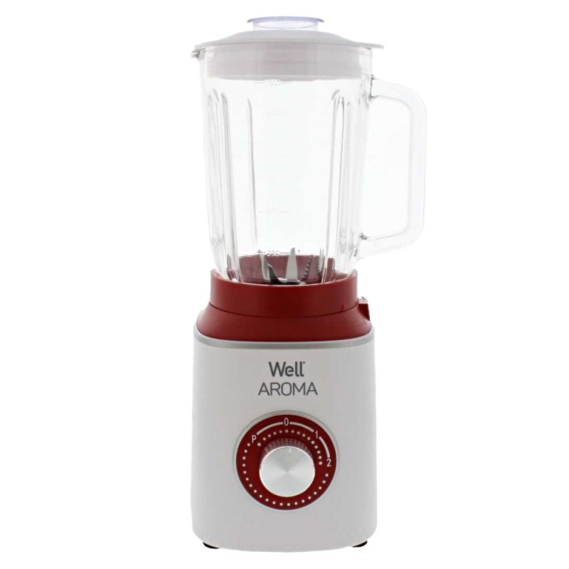 Blender cu 2 Viteze si Functie Puls, 600 W, 1.5 l, Well Aroma
