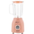 Blender Daewoo, 500 W, Bol Gradat de Sticla, Bol 1,5 litri, Functie PULSE, 2 Trepte de Viteza, 6 Lame, Zdrobire Gheata