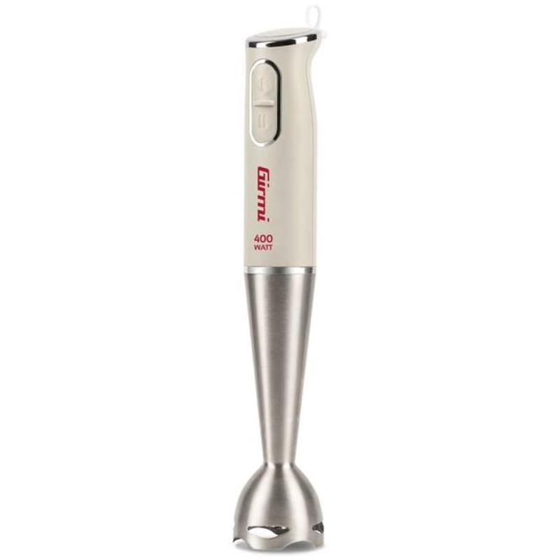 Blender Girmi, Putere 400 W, Alb, Inox, 2 Trepte