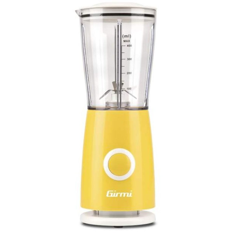 Blender FR03, Putere 170 W, Capacitate 0.5 l, Galben, Inox, Girmi