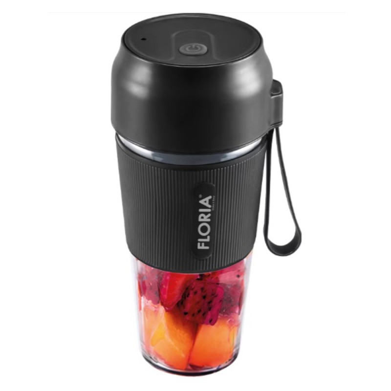 Blender pentru Suc, Portabil, Capacitate 300 ml, Putere 50W, Negru