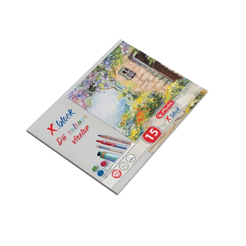 Bloc Desen x Block, A3, 15 File, 300 g / mp, Coperta Policromie