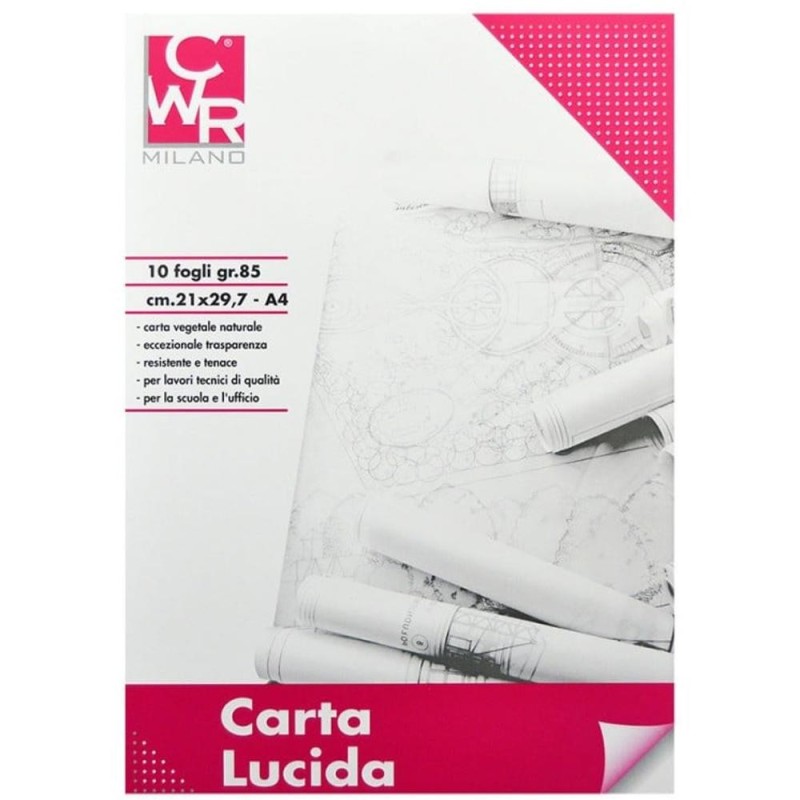 Bloc Hartie Calc, 10 Foi, 21 x 29 cm, CWR