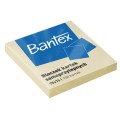Bloc Notite Adezive Bantex Post It, 75 x 75 mm, 100 File, Galben