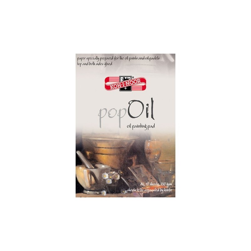 Bloc POP Oil, A4, 10 Coli