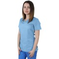 Bluza de Dama, Trend, Maneca Scurta, Tercot, 140 g, Bleu, Marime S