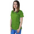 Bluza Medicala Dama Tina Premium, Maneca Scurta, 2 Buzunare, Verde Absint, XS