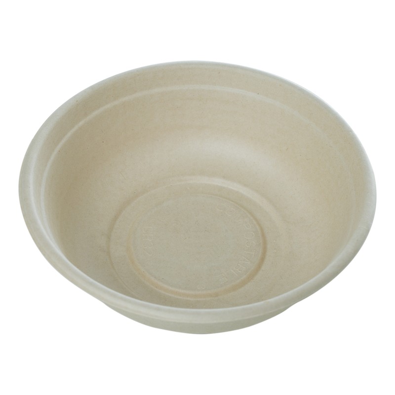 Boluri Biodegradabile, Compostabile, Natur, 940 ml, 50 buc