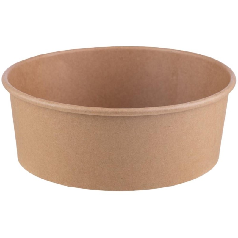 Boluri din Carton, 1200 ml, Biodegradabile, 184 mm, PE Kraft, 50 Bucati