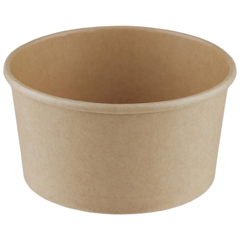 Boluri din Carton, 360 ml, Biodegradabile, PE Kraft, 115 mm, 50 Bucati