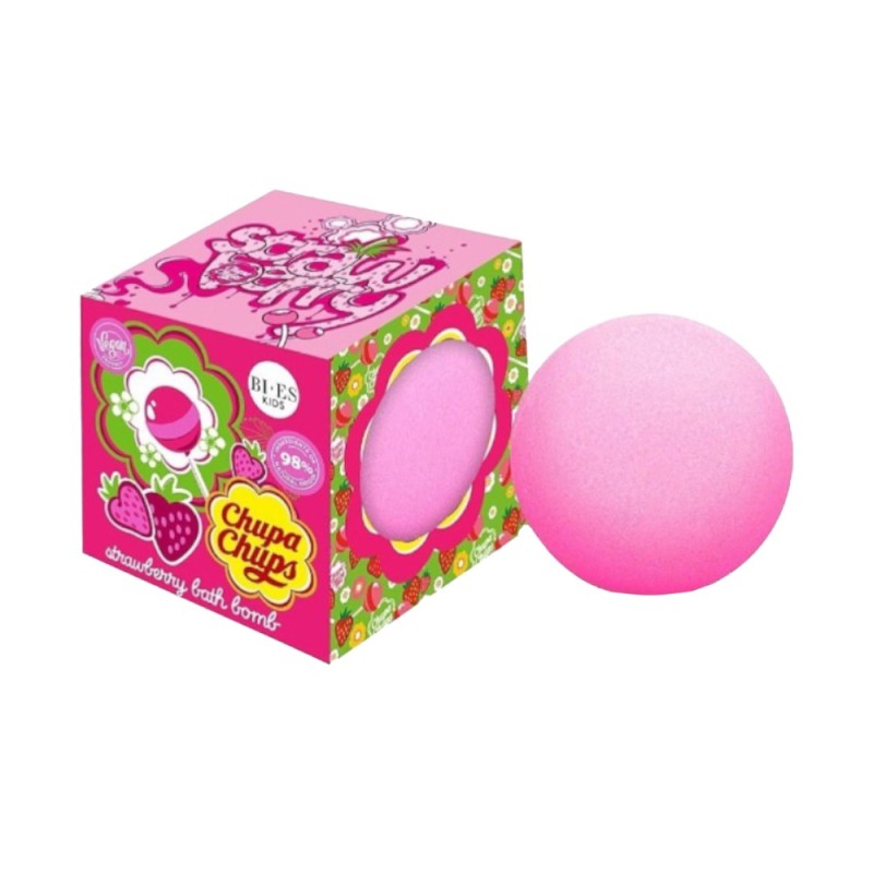 Bomba de Baie Chupa Chups Capsuni, Bi-Es, 165 g