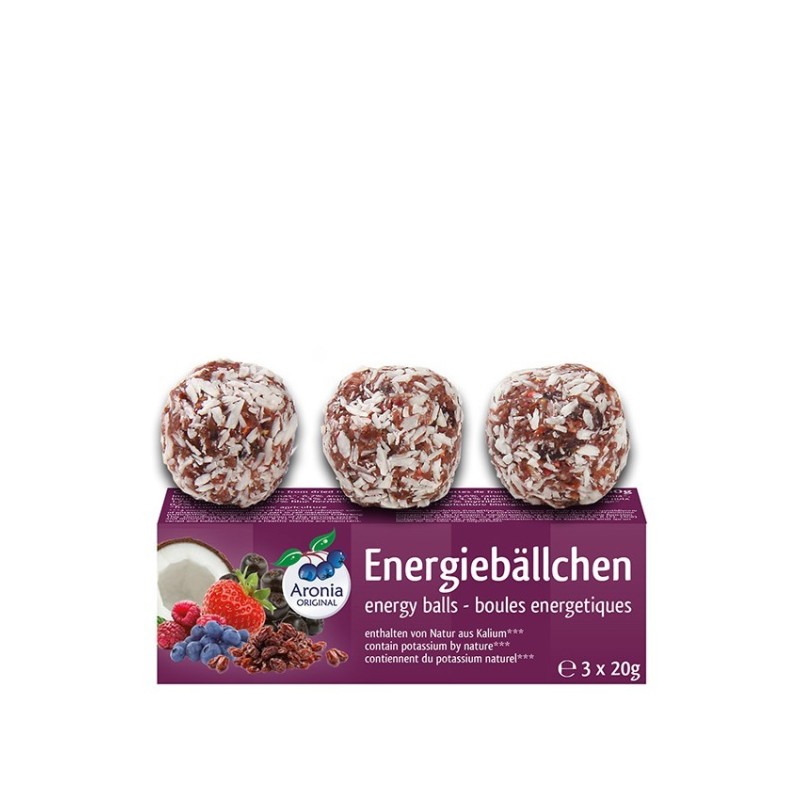 Bombite Energetice BIO cu Aronia, 60 g, Aronia Original