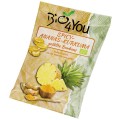 Bomboane Bio usor Picante cu Ananas si Curcuma, 75g Bio4you