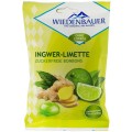 Bomboane cu Ghimbir si Limette, fara Zahar, 75 g, Wiedenbauer