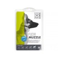 Botnita Moale pentru Caini, Textil Negru, Flexi M-Pets Marime L
