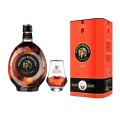 Brandy Vecchia Romagna Etichetta Nera cu Pahar, 38% Alcool, 0.7 l