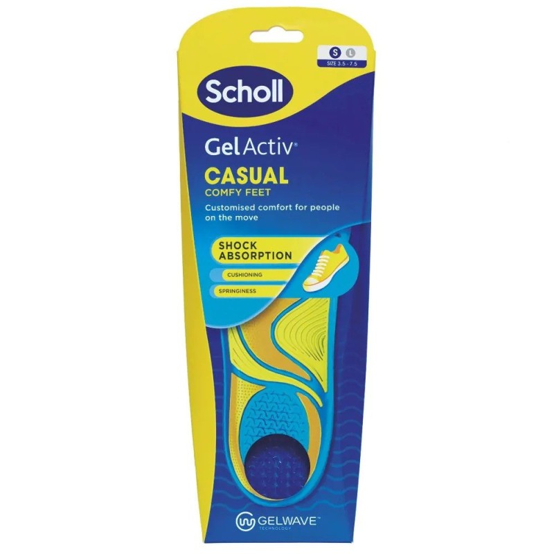 Branturi Gel Activ Trainer, Marimea S, 1 Pereche, Scholl