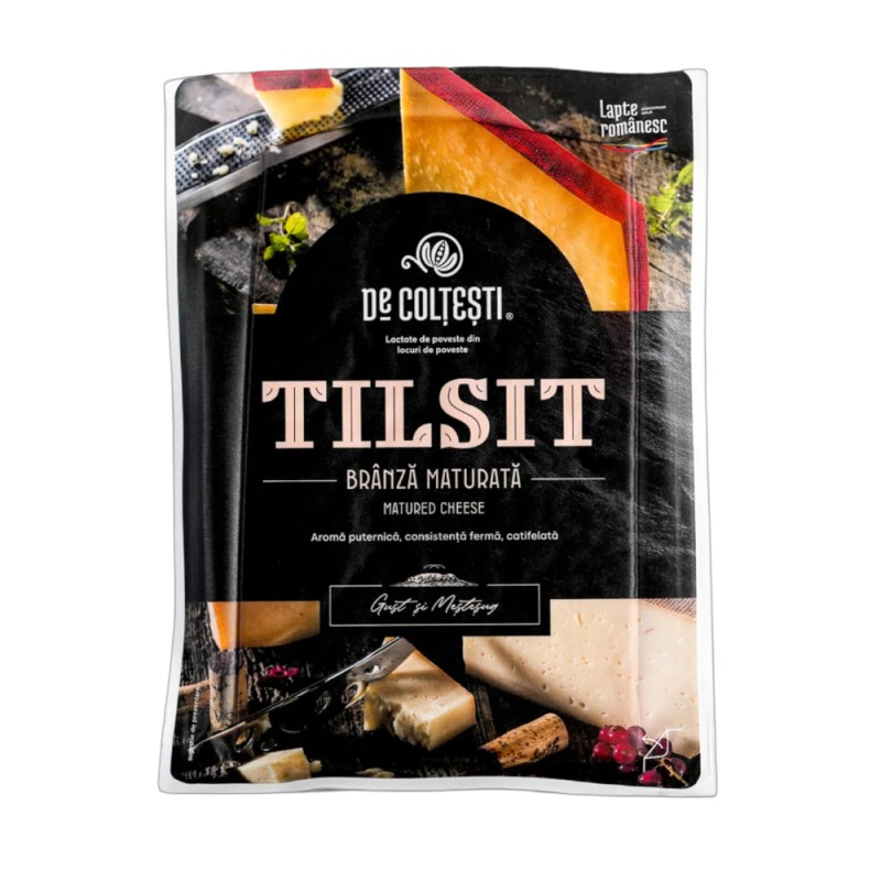 Branza Maturata Tilsit, De Coltesti, 200 g