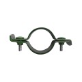 Brida Fixare Traseu pentru Stalpi Rotunzi Ø 48.3 Mm Ø 1.5 Inch Acoperire Zincat Electrolitic