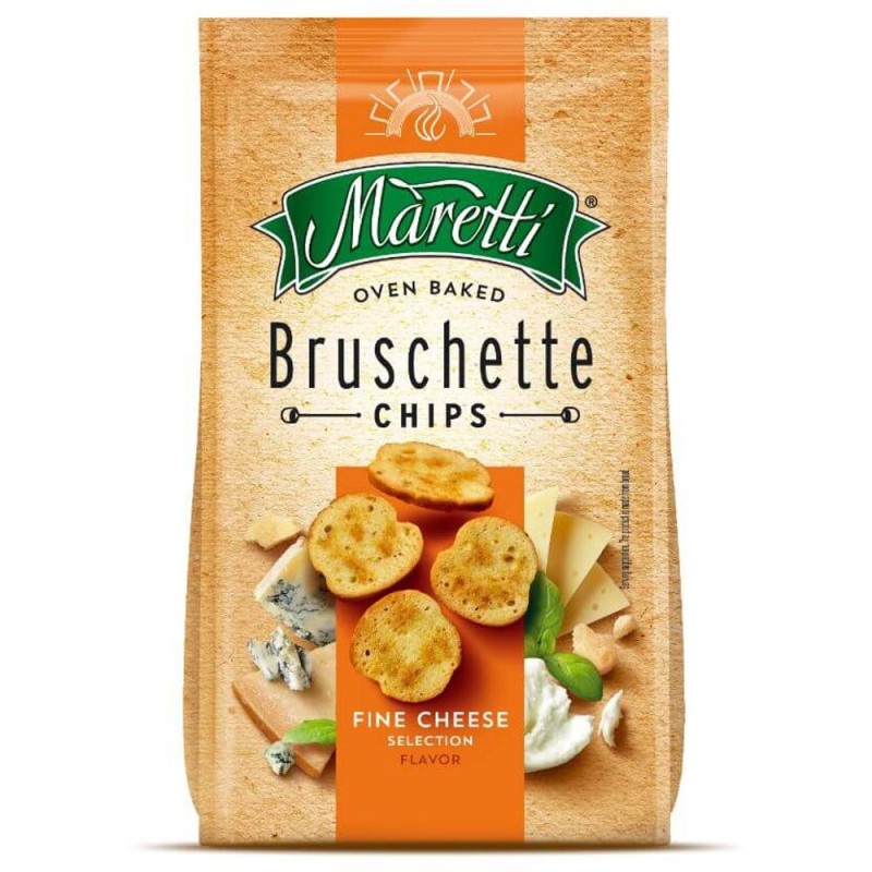 Bruschette Maretti cu Aroma de Amestec de Branzeturi, 70 g