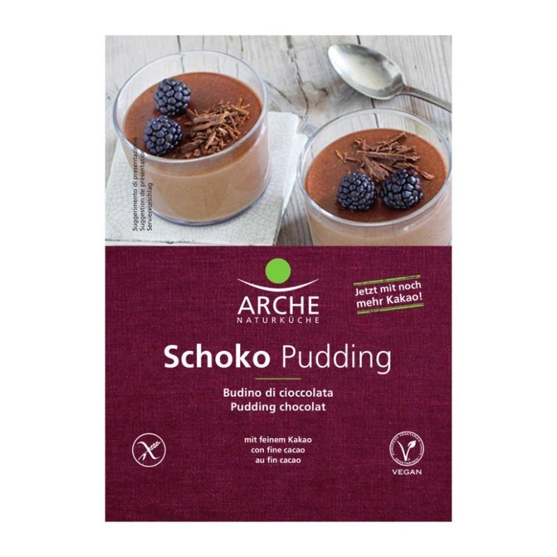 Budinca Bio de Ciocolata, 50 g Arche Naturküche