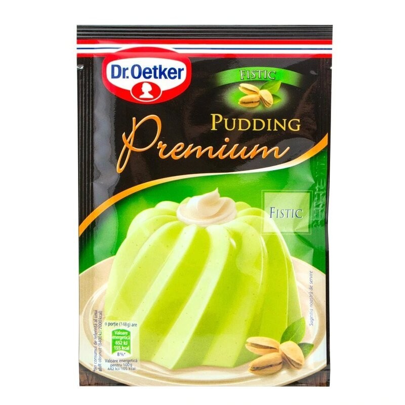 Budinca Premium Dr. Oetker Fistic 36 g